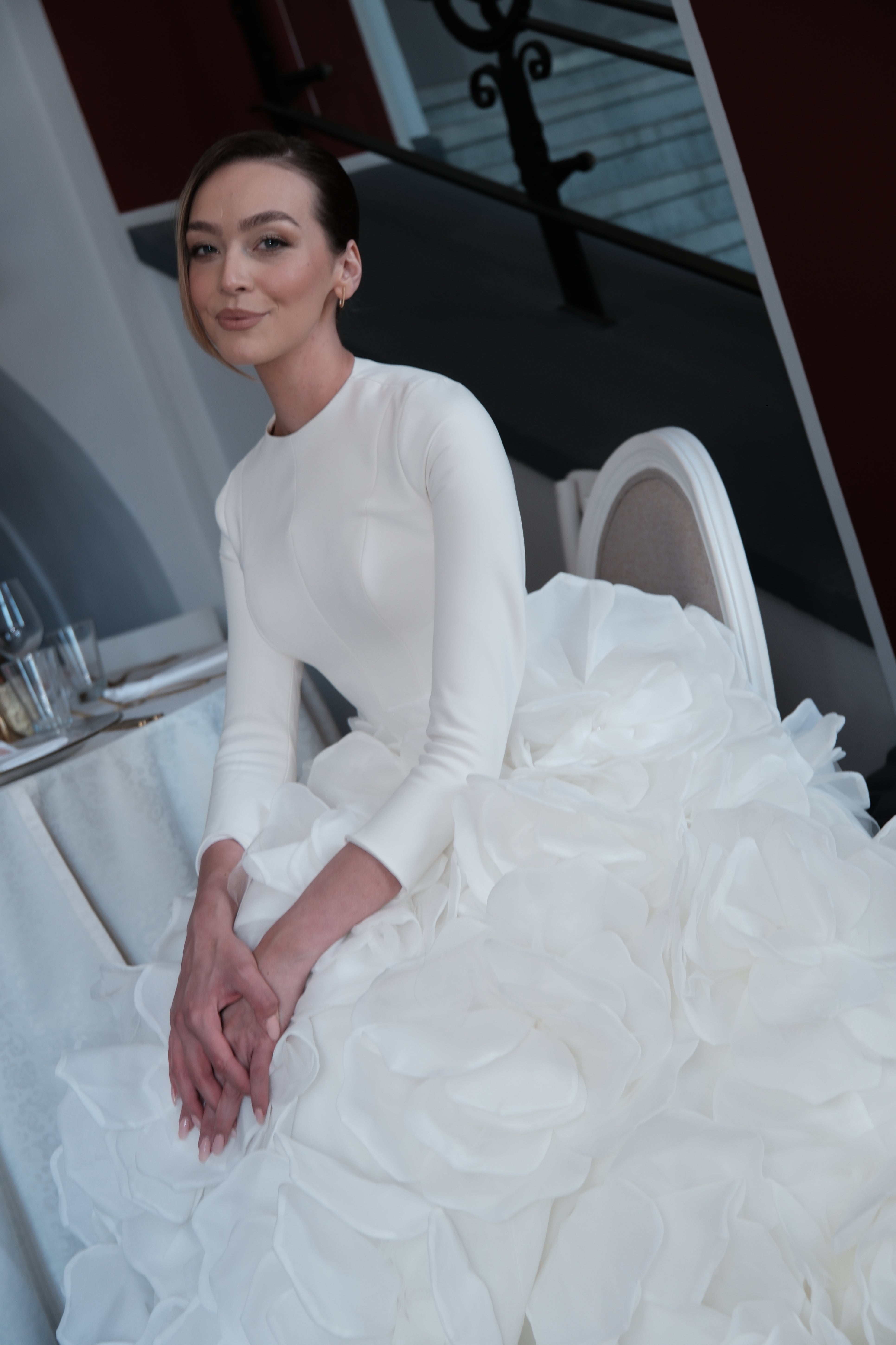 Dress "Fleur de Rêve" with veil