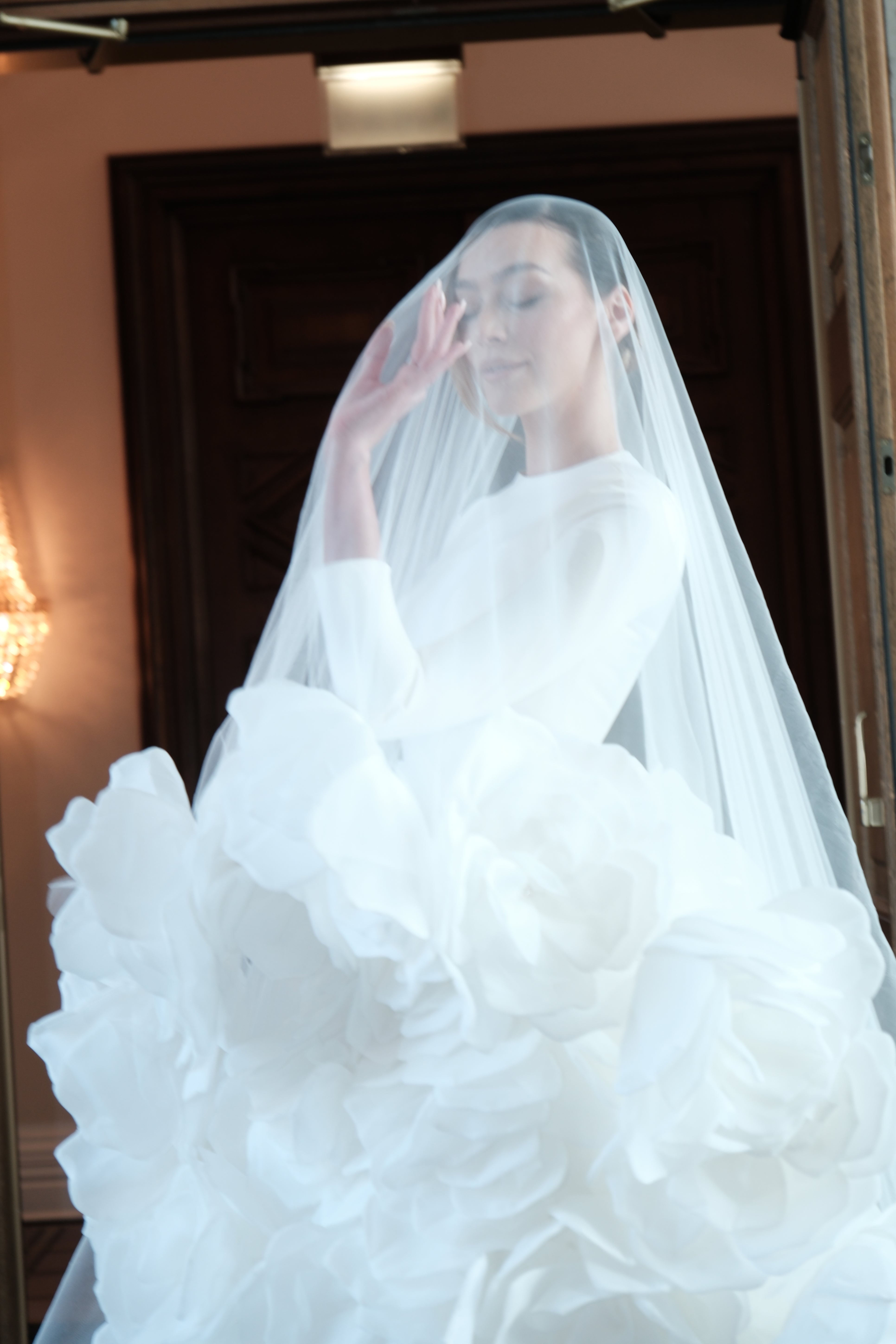 Dress "Fleur de Rêve" with veil