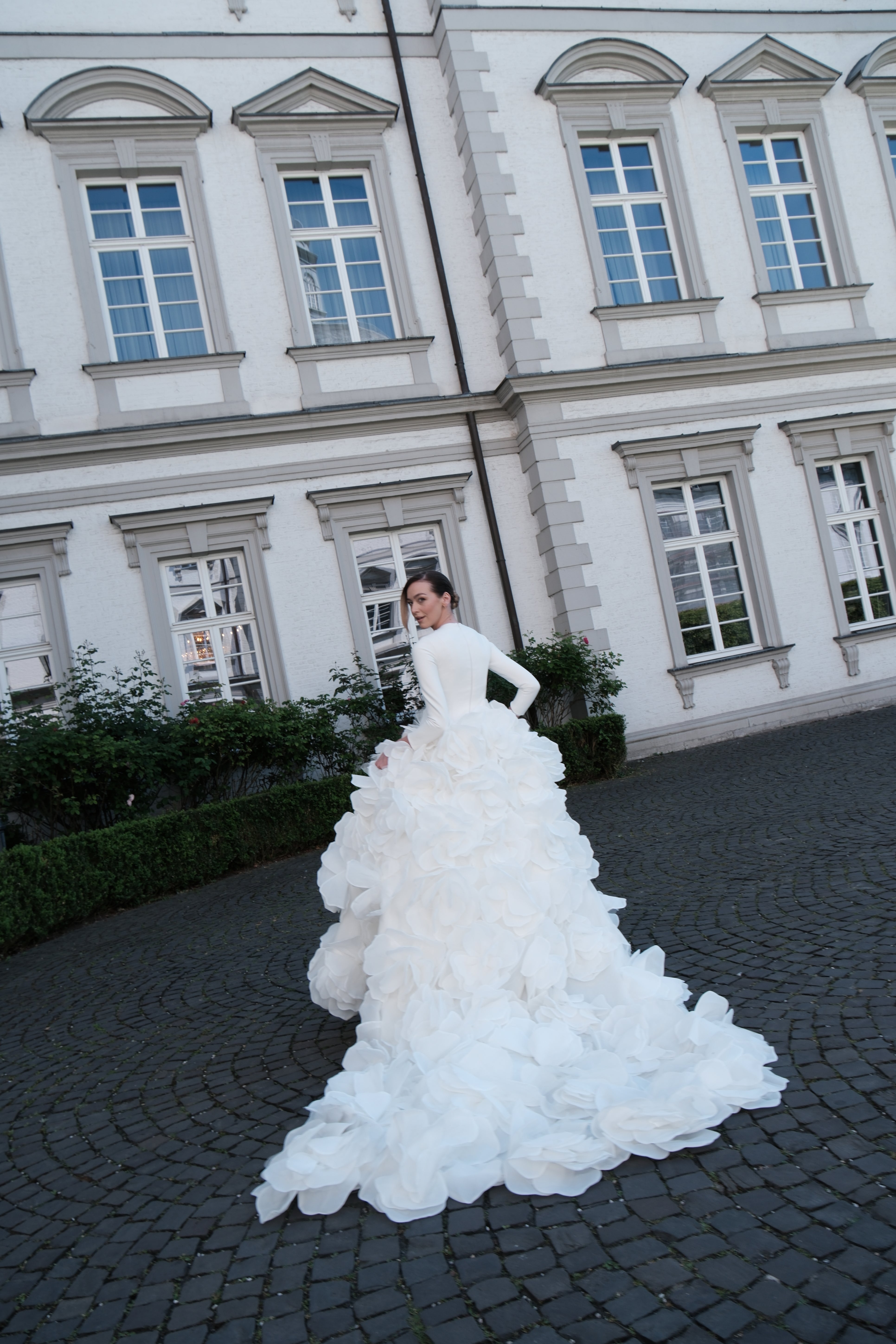 Dress "Fleur de Rêve" with veil