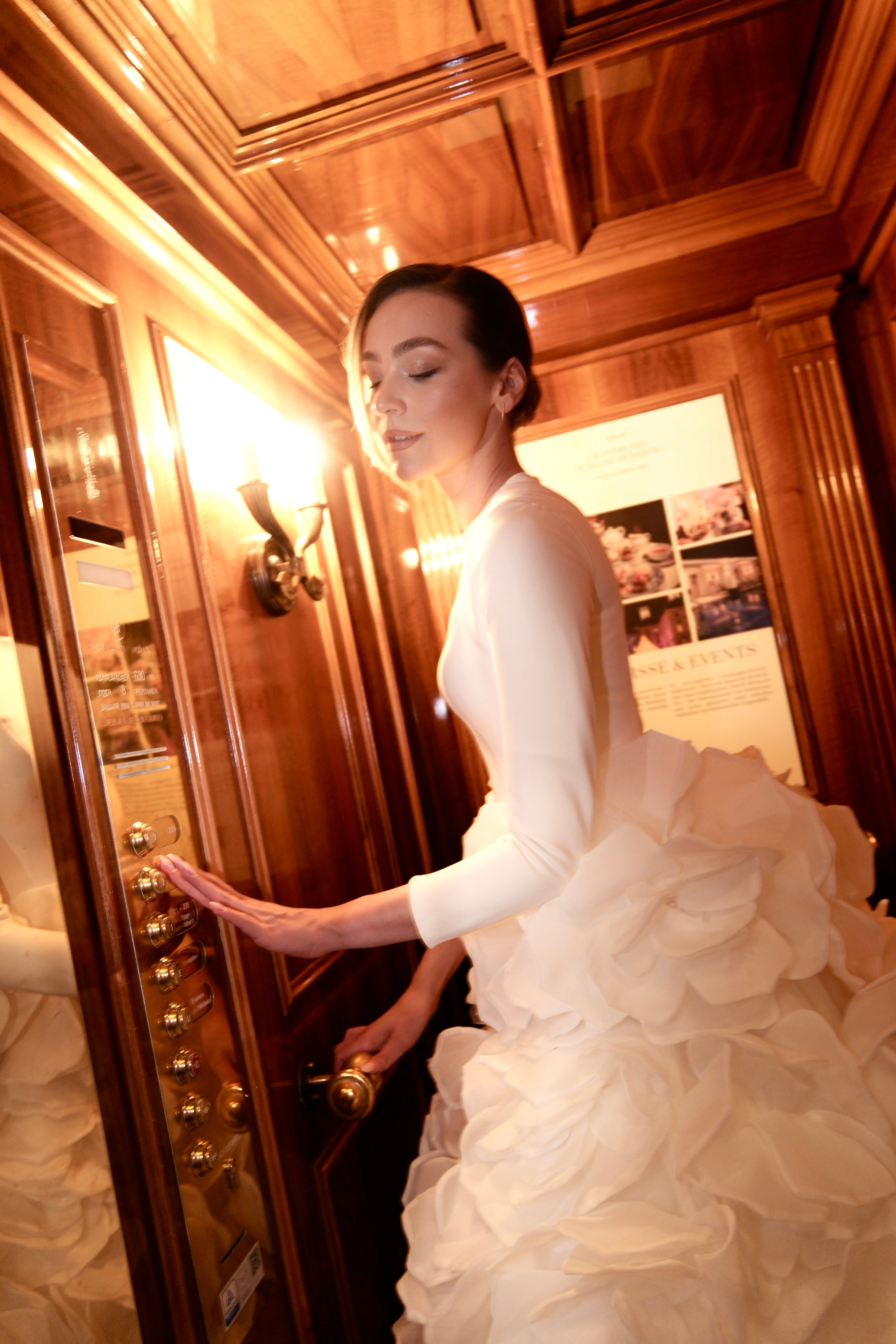 Dress "Fleur de Rêve" with veil
