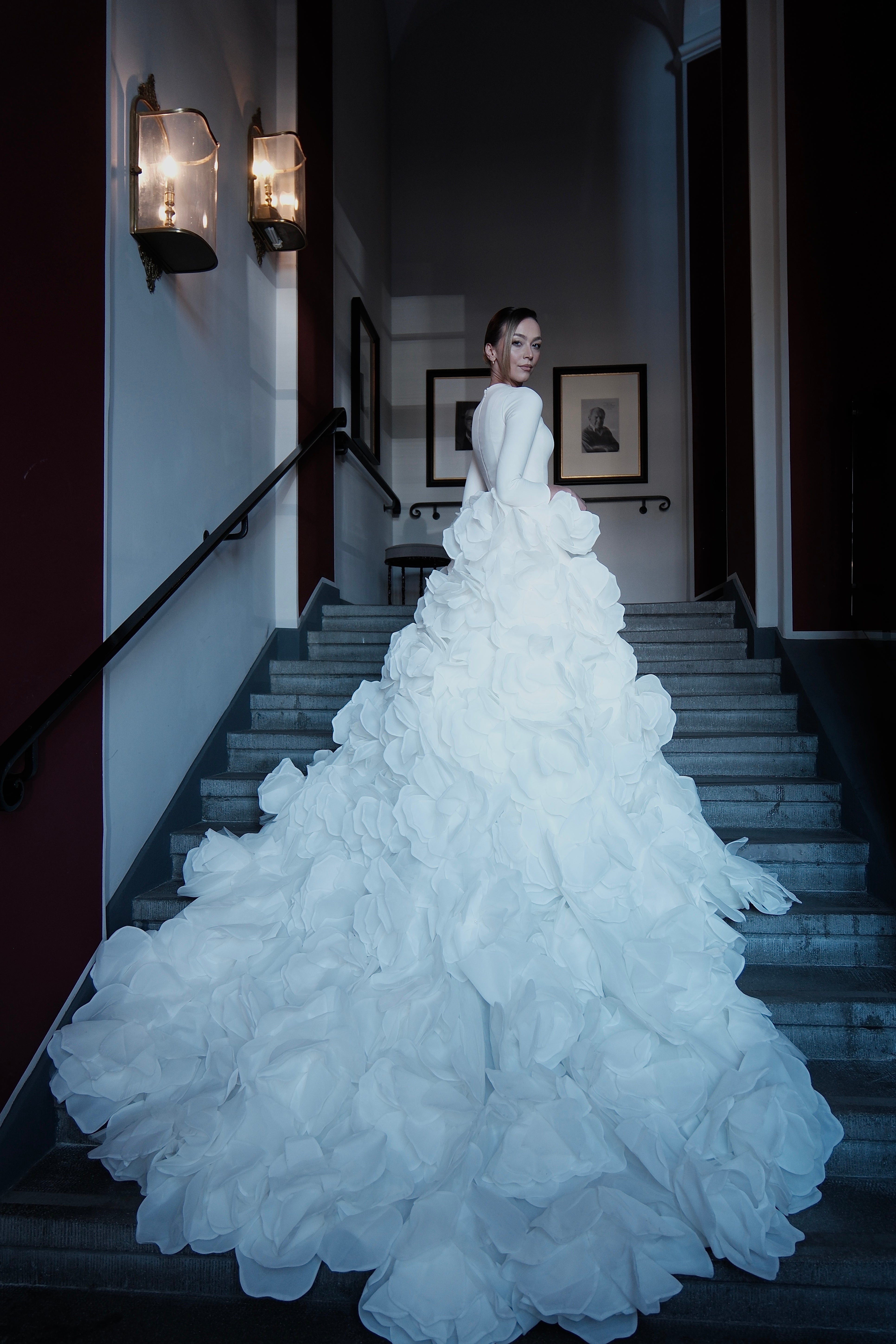 Dress "Fleur de Rêve" with veil