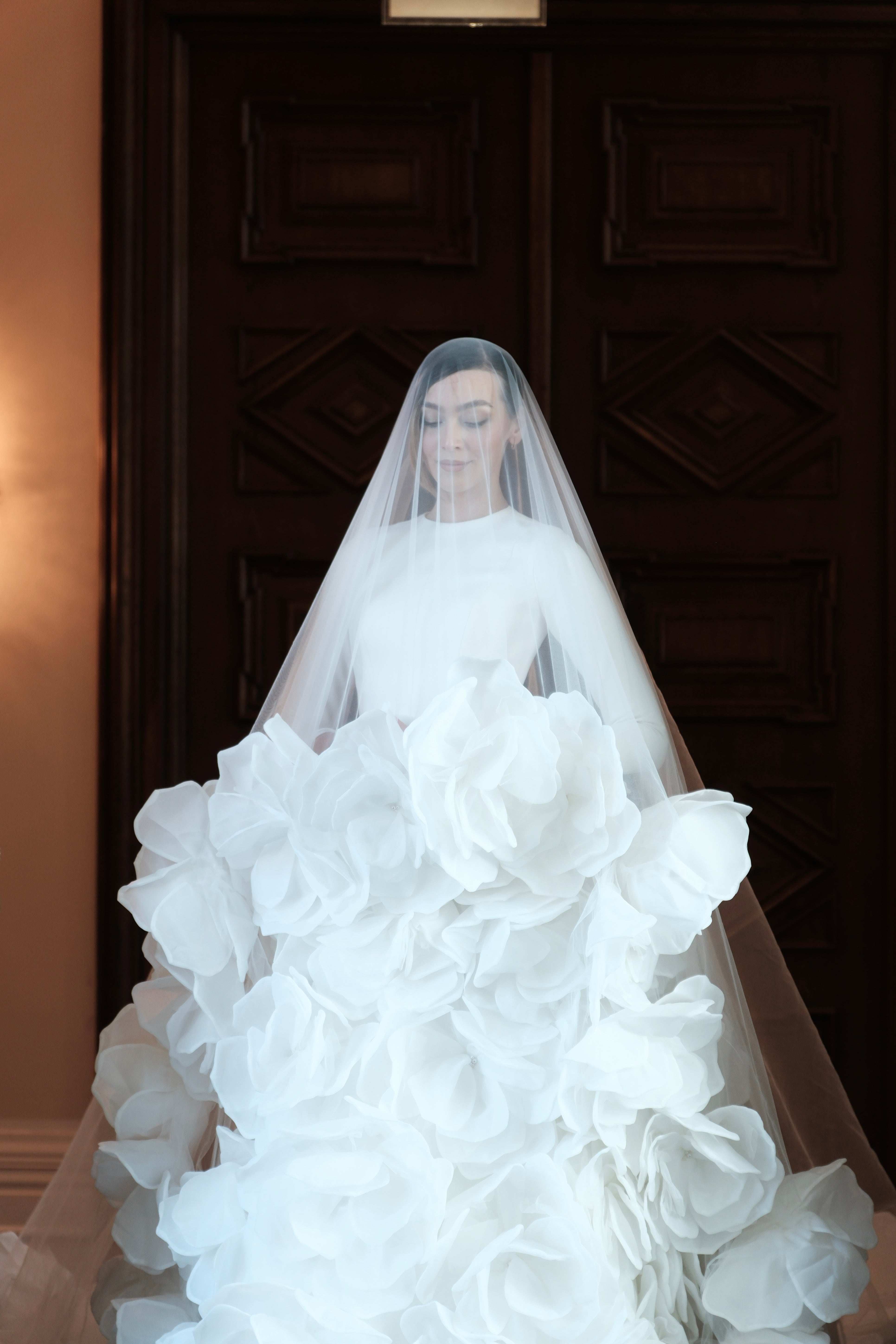 Dress "Fleur de Rêve" with veil