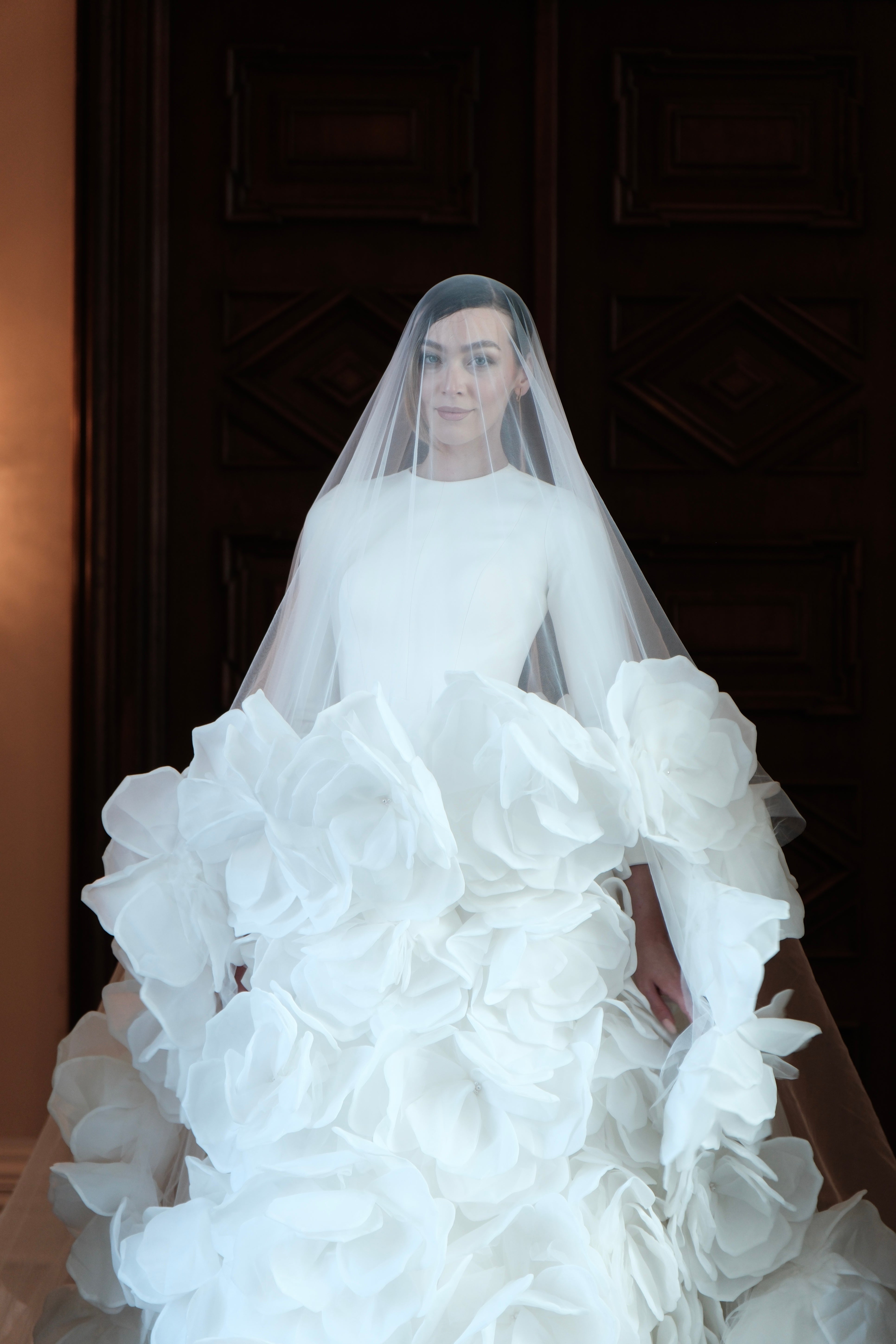 Dress "Fleur de Rêve" with veil