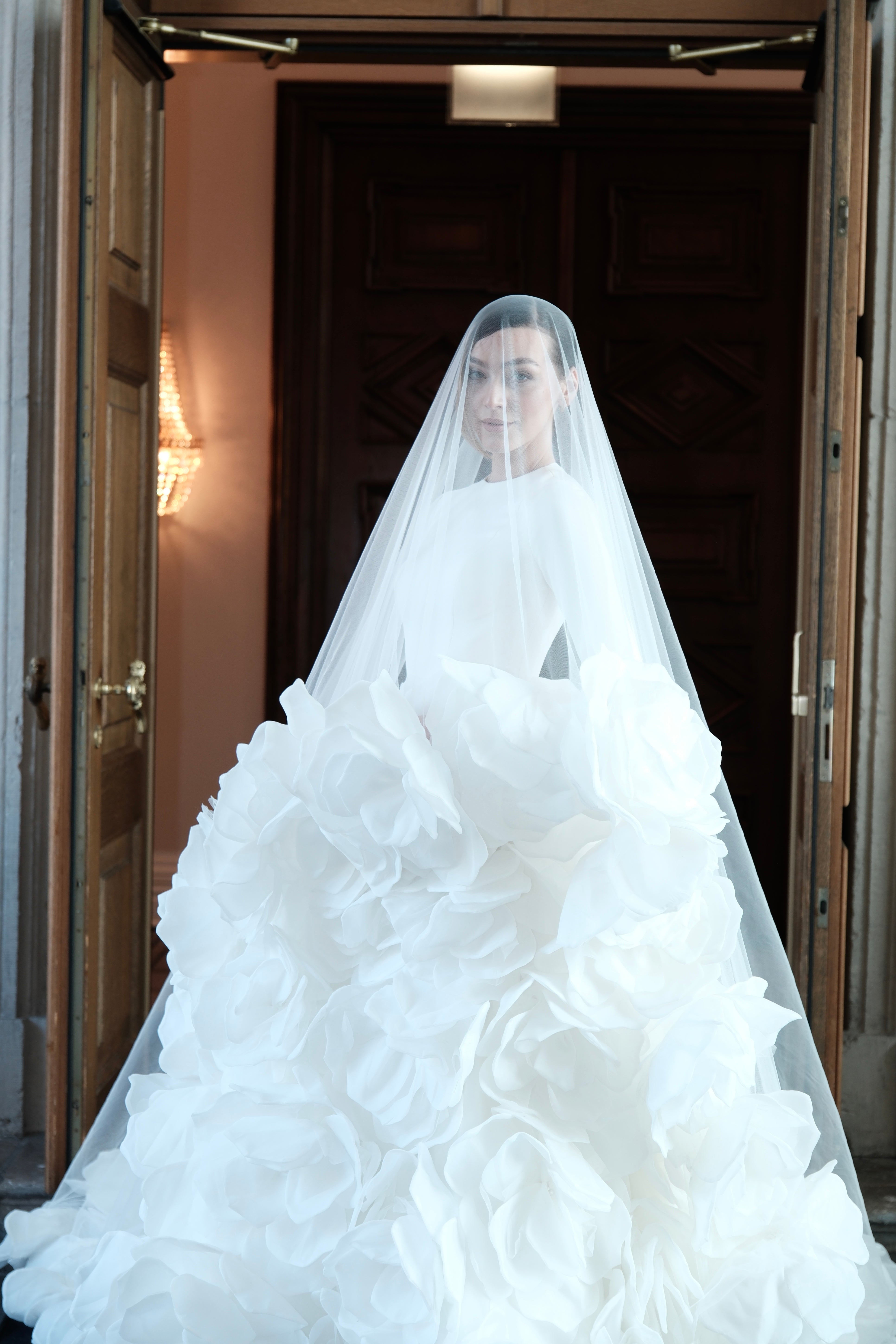 Dress "Fleur de Rêve" with veil